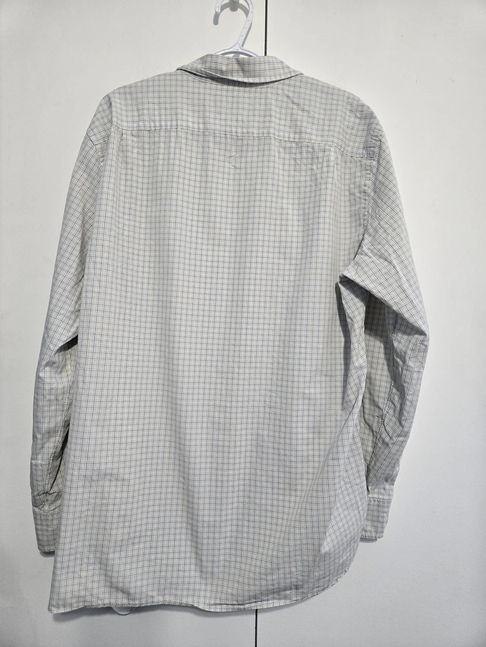 J.Crew Haberdashery Men’s XL 80s 2-Ply Plaid Button Down Shirt